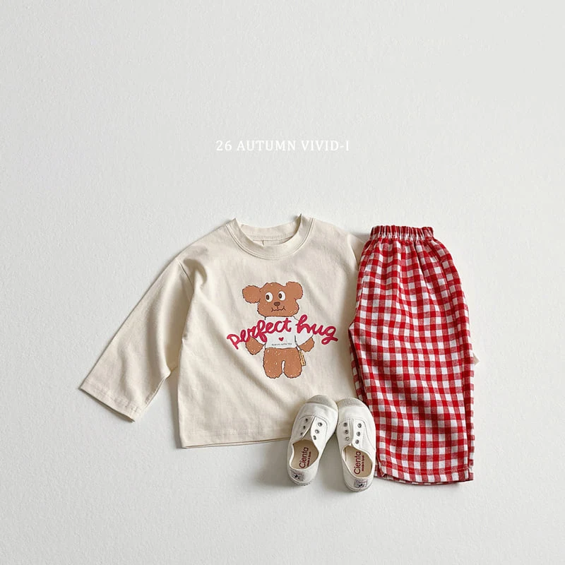Vivid I - Korean Children Fashion - #stylishchildhood - Hug Bear Set - 8