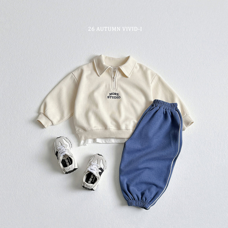 Vivid I - Korean Children Fashion - #todddlerfashion - Line Training Jogger Pants - 12