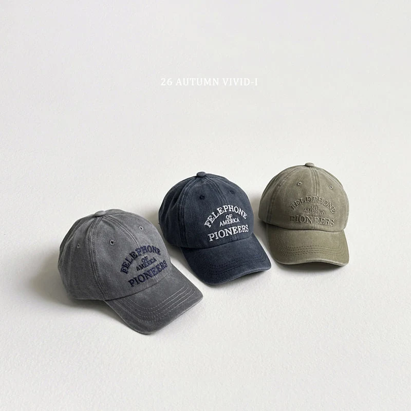 Vivid I - Korean Children Fashion - #todddlerfashion - America Cap - 3