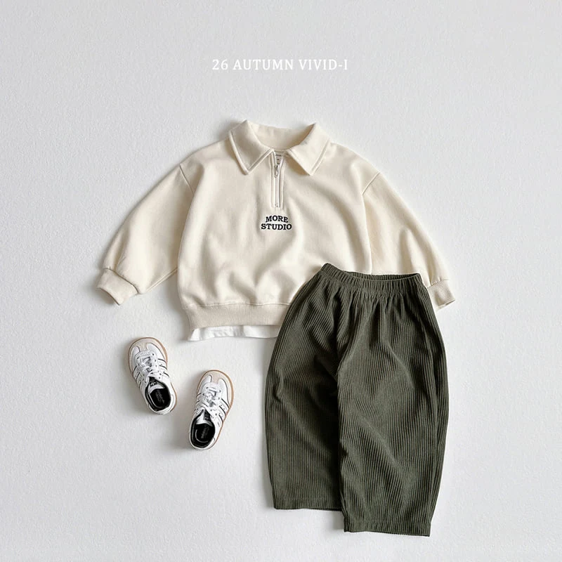 Vivid I - Korean Children Fashion - #todddlerfashion - More Anorak Sweatshirt - 10