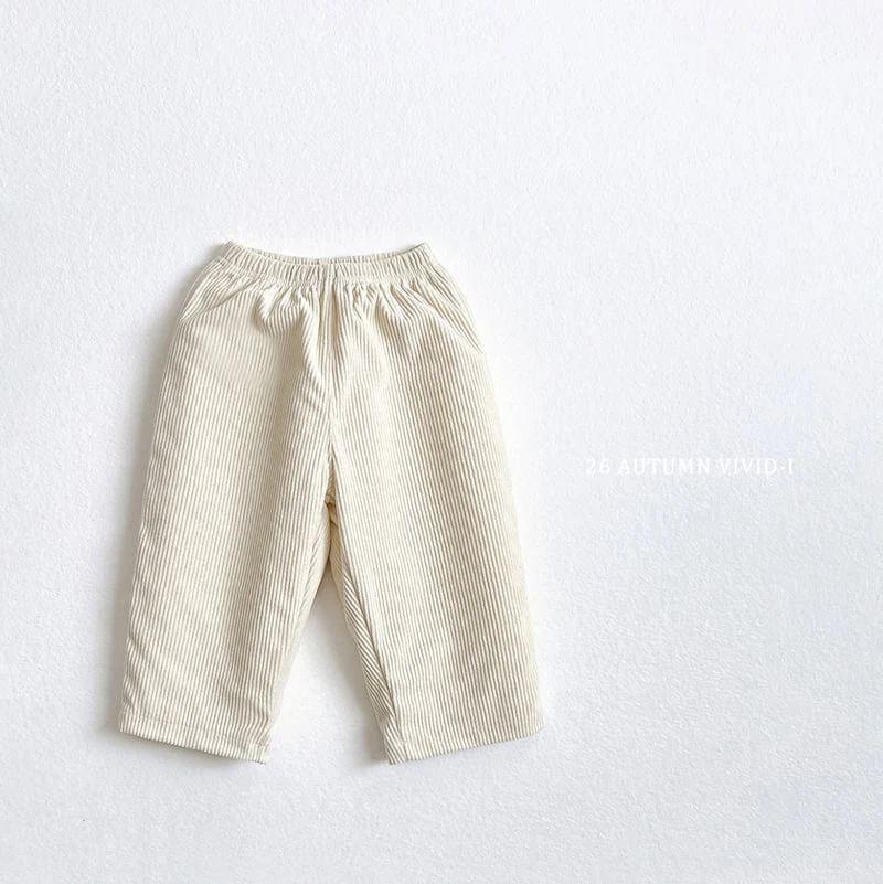 Vivid I - Korean Children Fashion - #todddlerfashion - Corduroy Pants - 7