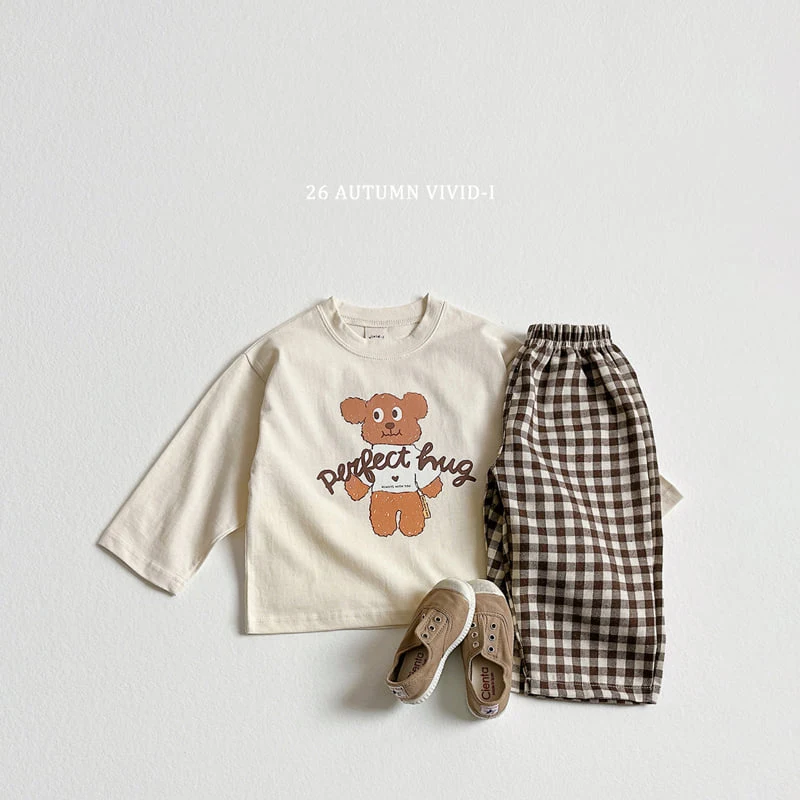 Vivid I - Korean Children Fashion - #todddlerfashion - Hug Bear Set - 6