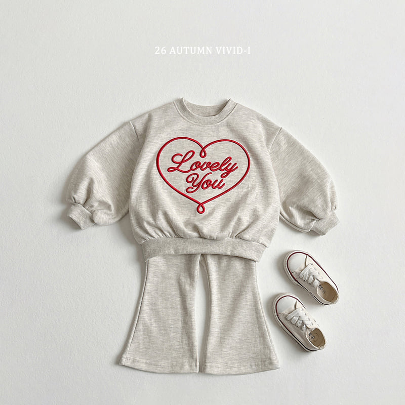 Vivid I - Korean Children Fashion - #prettylittlegirls - Heart Bear Set - 4