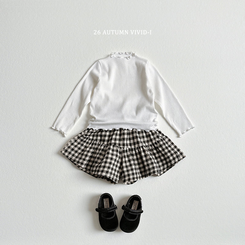 Vivid I - Korean Children Fashion - #toddlerclothing - Soft Ribbed Lalla Tee - 11