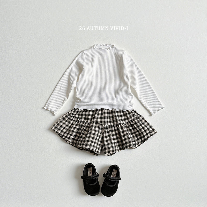 Vivid I - Korean Children Fashion - #toddlerclothing - Golden Skirt Pants - 9