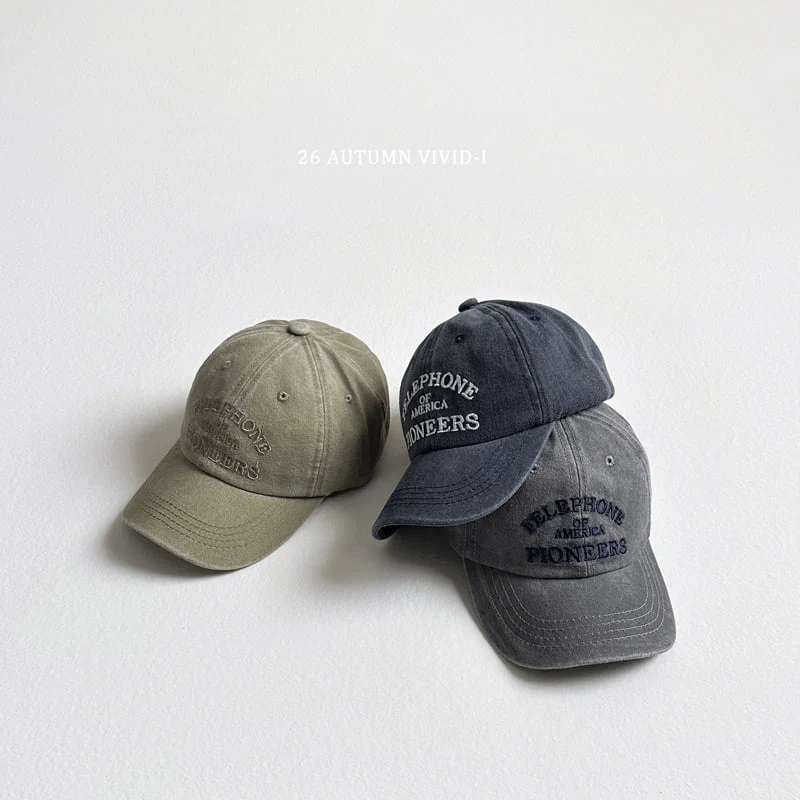 Vivid I - Korean Children Fashion - #todddlerfashion - America Cap - 4
