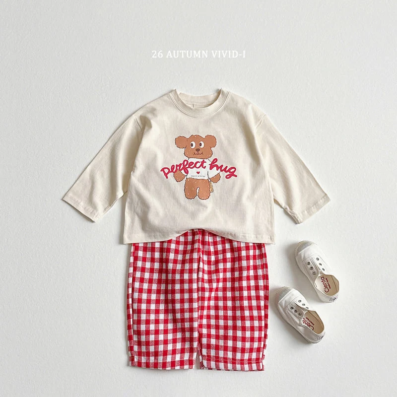 Vivid I - Korean Children Fashion - #toddlerclothing - Hug Bear Set - 7