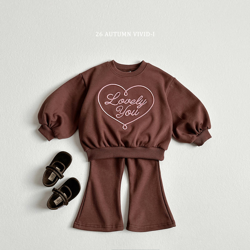 Vivid I - Korean Children Fashion - #toddlerclothing - Heart Bear Set - 5