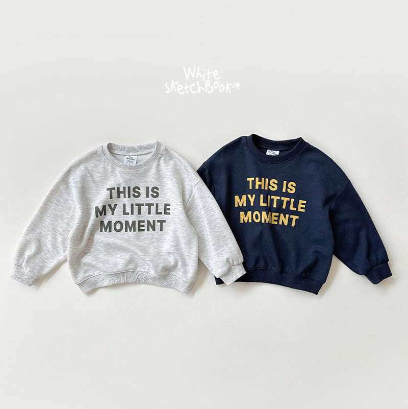 Whitesketchbook - Korean Children Fashion - #Kfashion4kids - Moment Sweatshirts