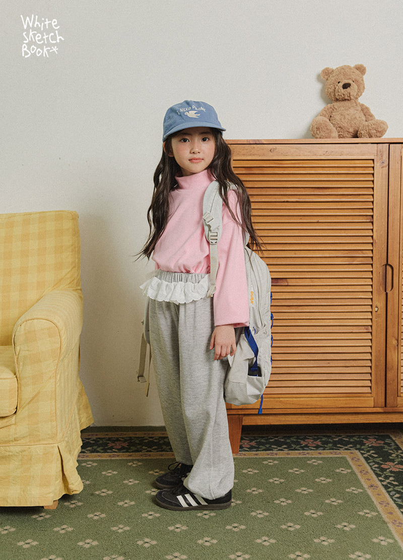 Whitesketchbook - Korean Children Fashion - #childofig - Daisy Frill Pants - 3