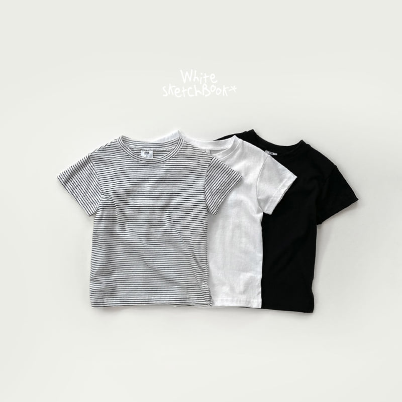 Whitesketchbook - Korean Children Fashion - #childofig - Layered Short Sleeved Tee