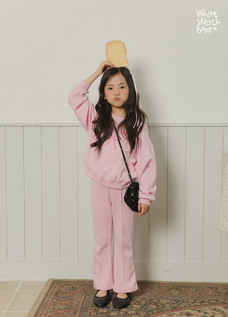 Whitesketchbook - Korean Children Fashion - #childofig - Ribbon Bootscut Set - 4