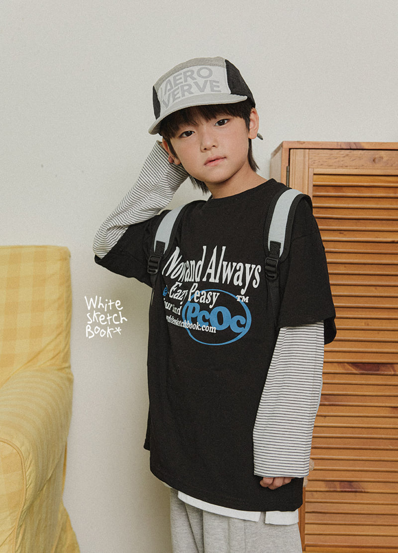 Whitesketchbook - Korean Children Fashion - #childrensboutique - Easy Layered Tee - 7