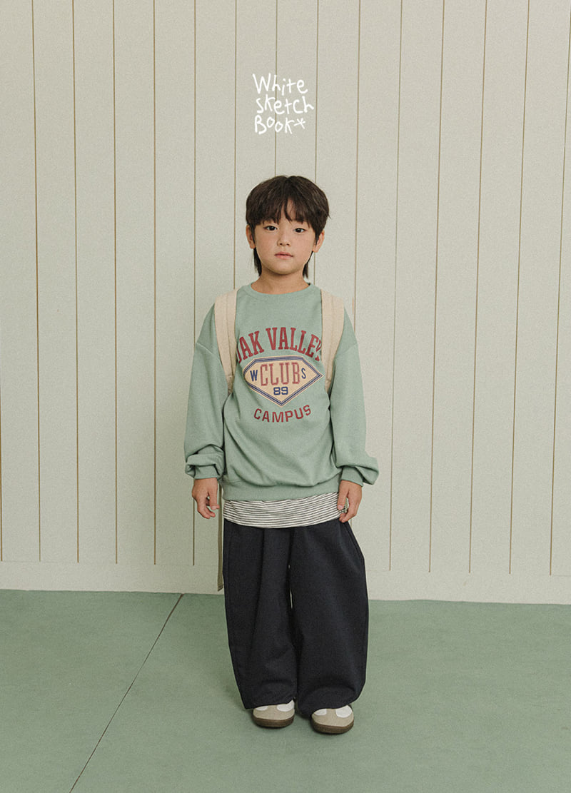 Whitesketchbook - Korean Children Fashion - #childrensboutique - Campus Sweatshirts - 3