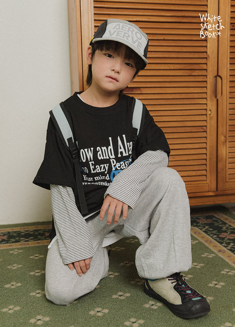 Whitesketchbook - Korean Children Fashion - #designkidswear - Easy Layered Tee - 8