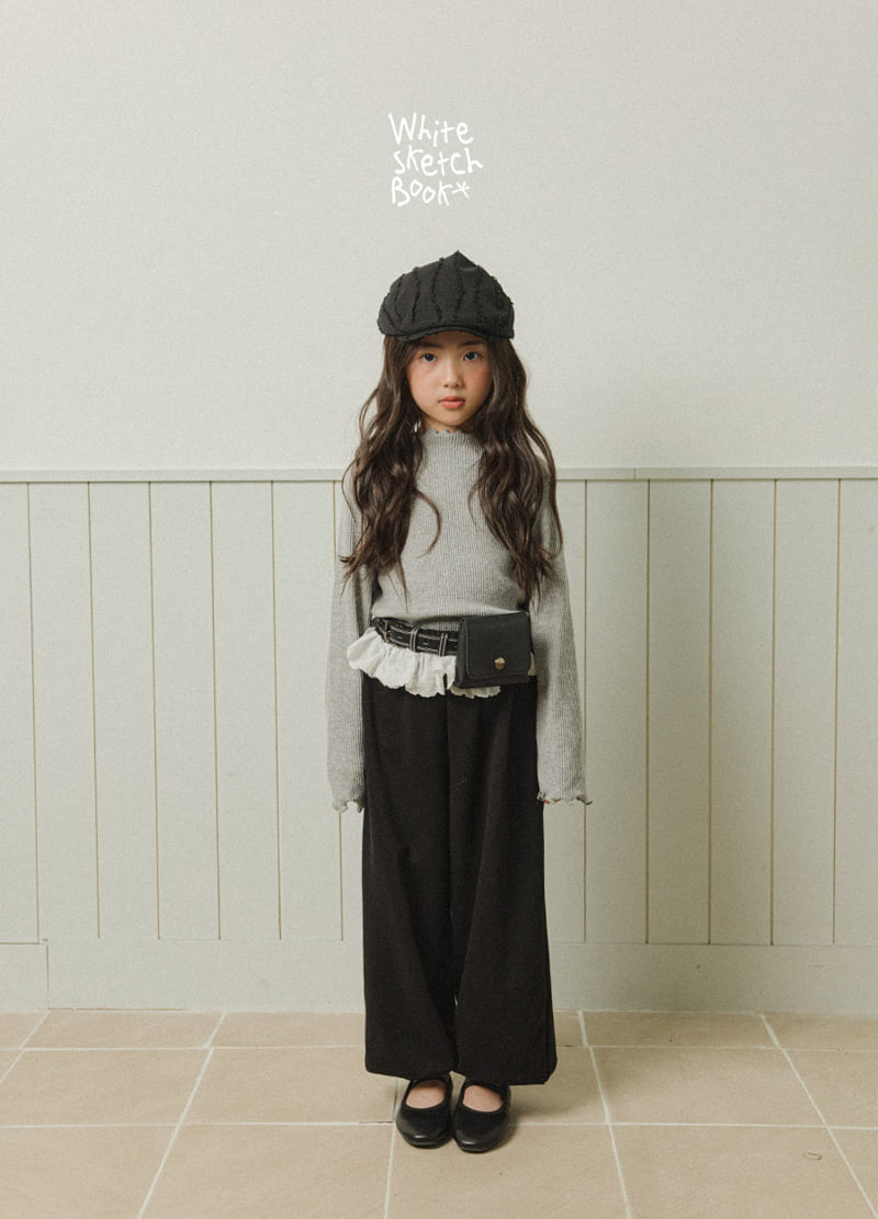 Whitesketchbook - Korean Children Fashion - #designkidswear - Daisy Frill Pants - 5