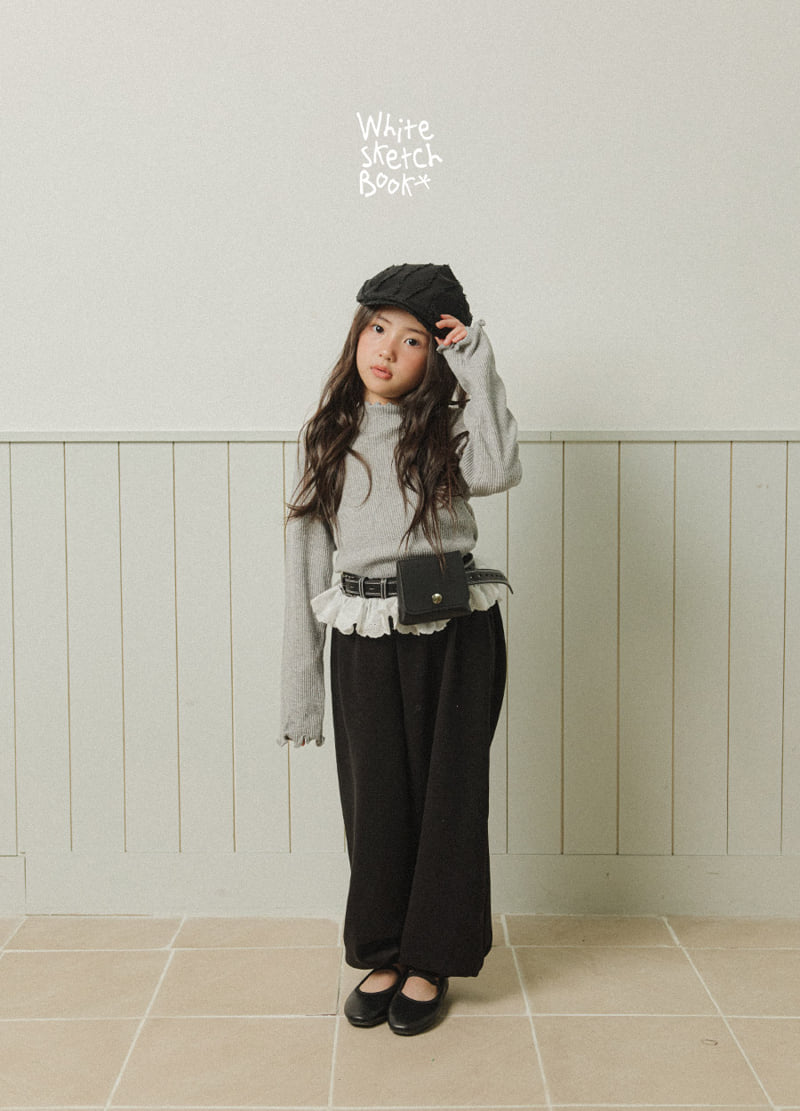 Whitesketchbook - Korean Children Fashion - #discoveringself - Daisy Frill Pants - 6