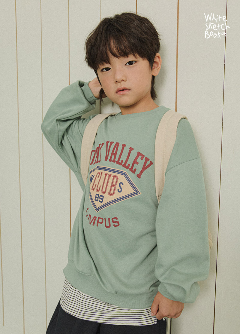 Whitesketchbook - Korean Children Fashion - #discoveringself - Campus Sweatshirts - 5