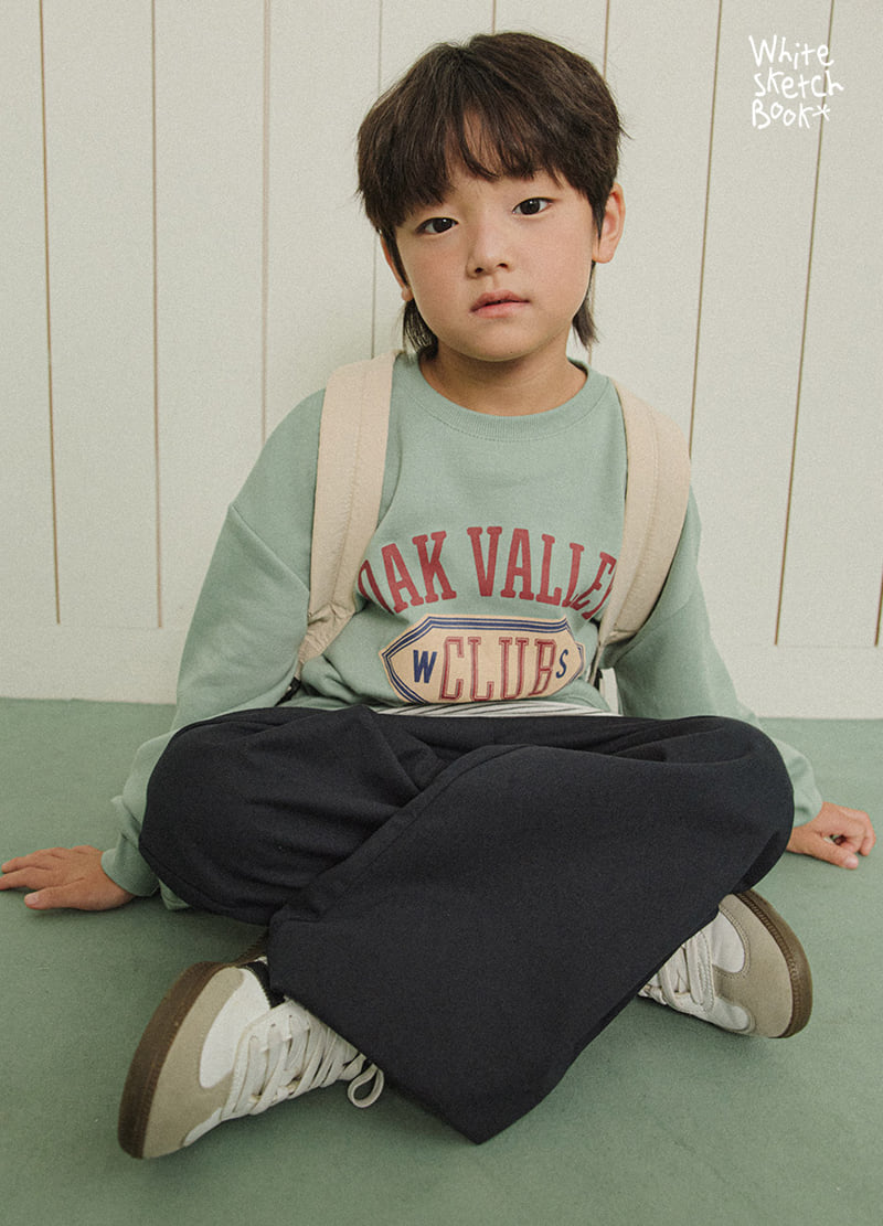 Whitesketchbook - Korean Children Fashion - #fashionkids - Campus Sweatshirts - 6