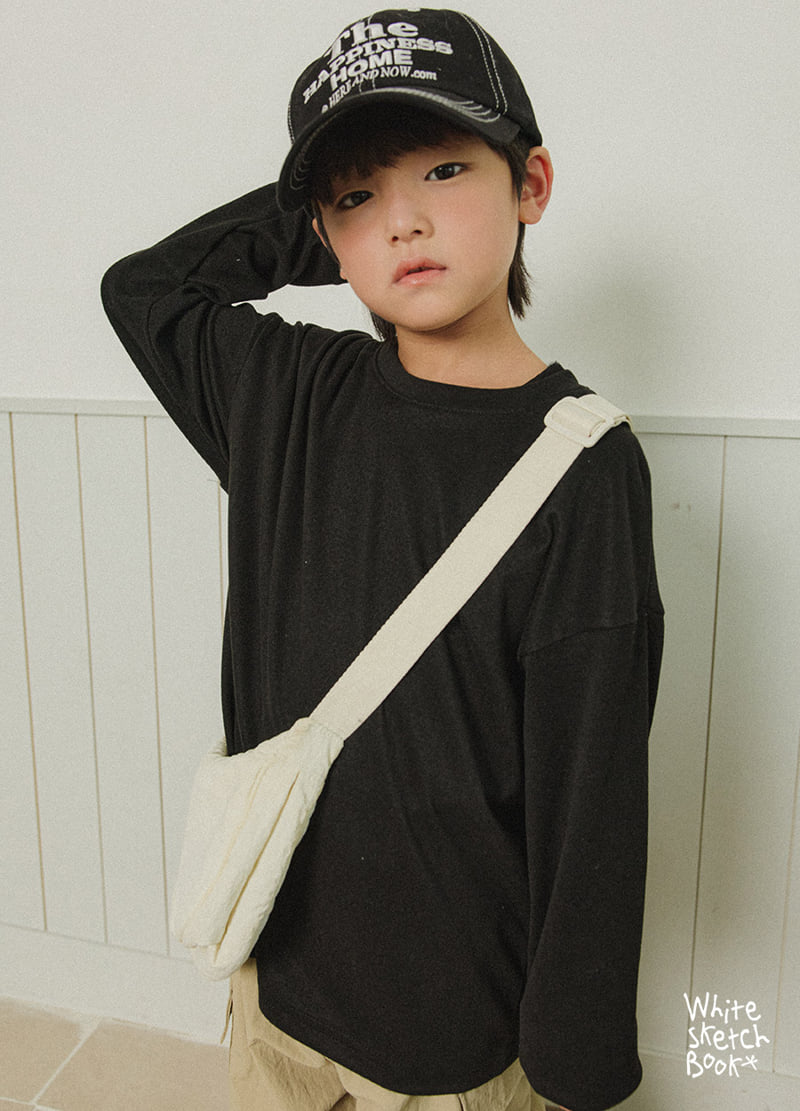 Whitesketchbook - Korean Children Fashion - #fashionkids - Soft Fleece Tee - 4