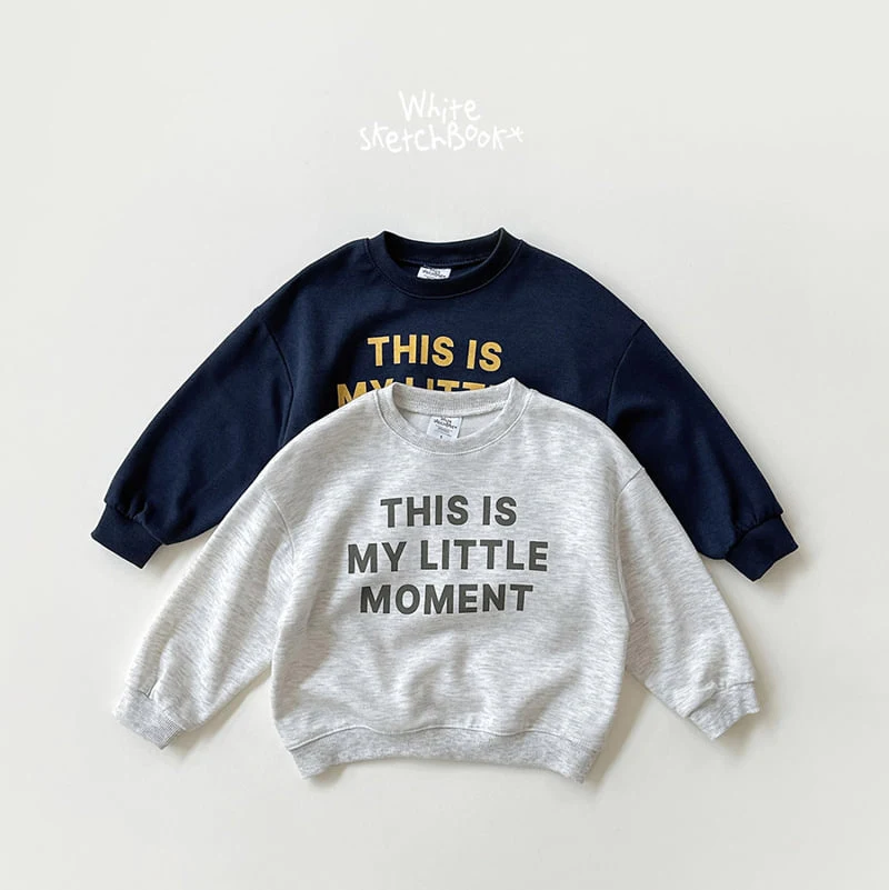 Whitesketchbook - Korean Children Fashion - #kidsshorts - Moment Sweatshirts - 12