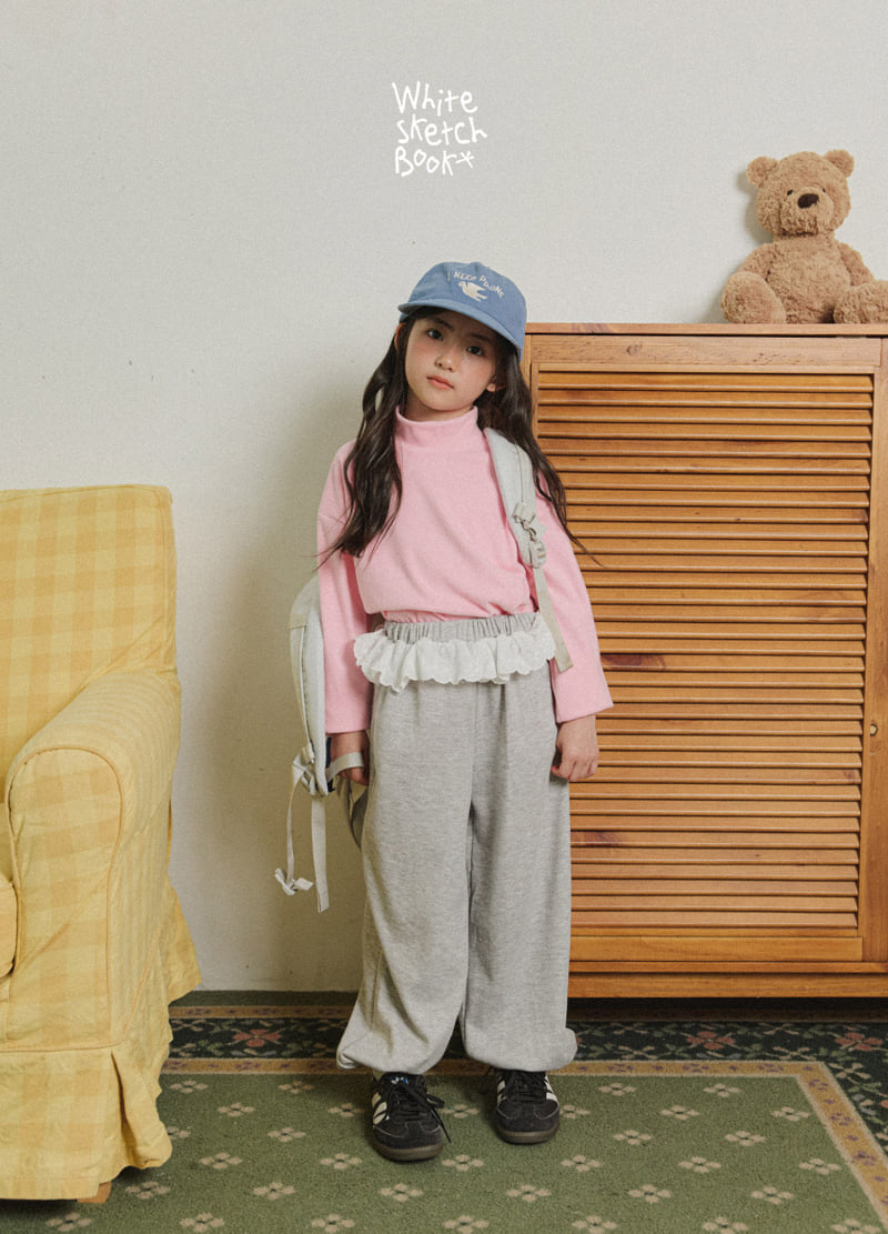 Whitesketchbook - Korean Children Fashion - #kidsshorts - Daisy Frill Pants - 8