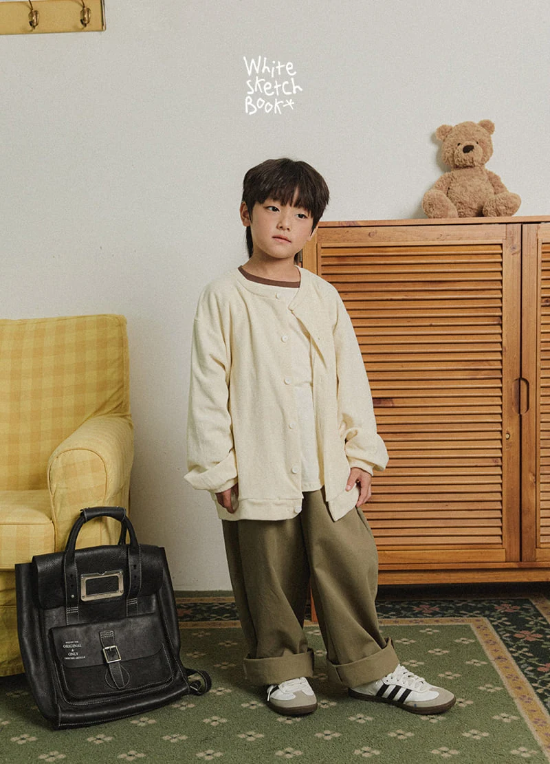Whitesketchbook - Korean Children Fashion - #kidsstore - Cloud Cardigan - 8