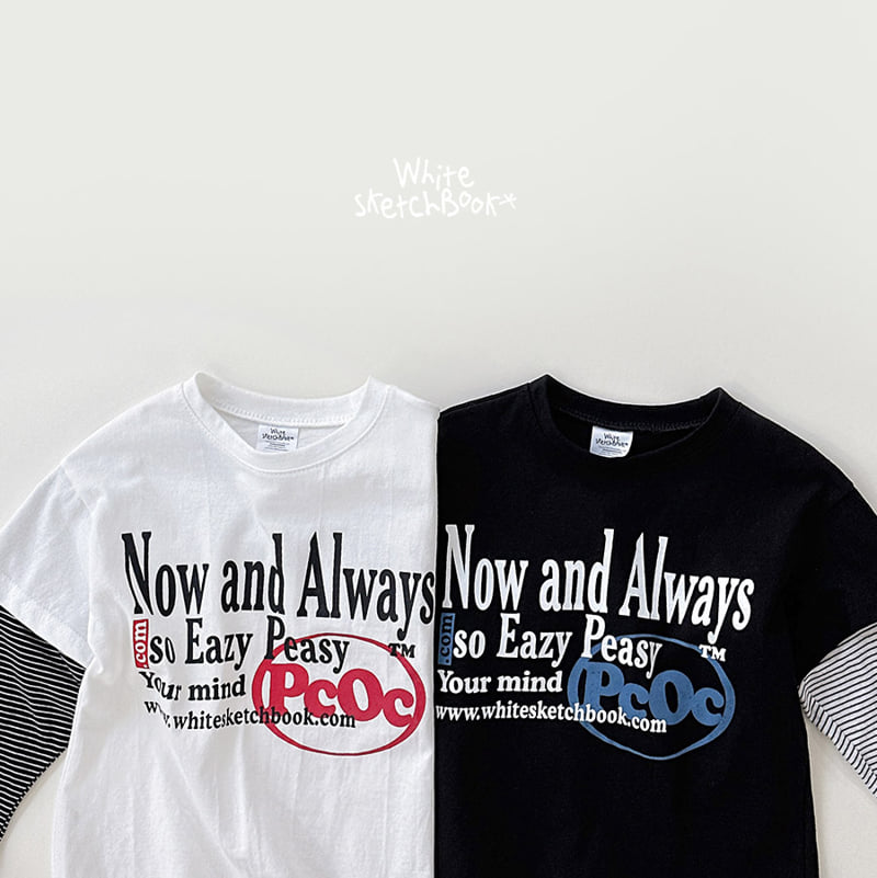 Whitesketchbook - Korean Children Fashion - #kidsstore - Easy Layered Tee - 12