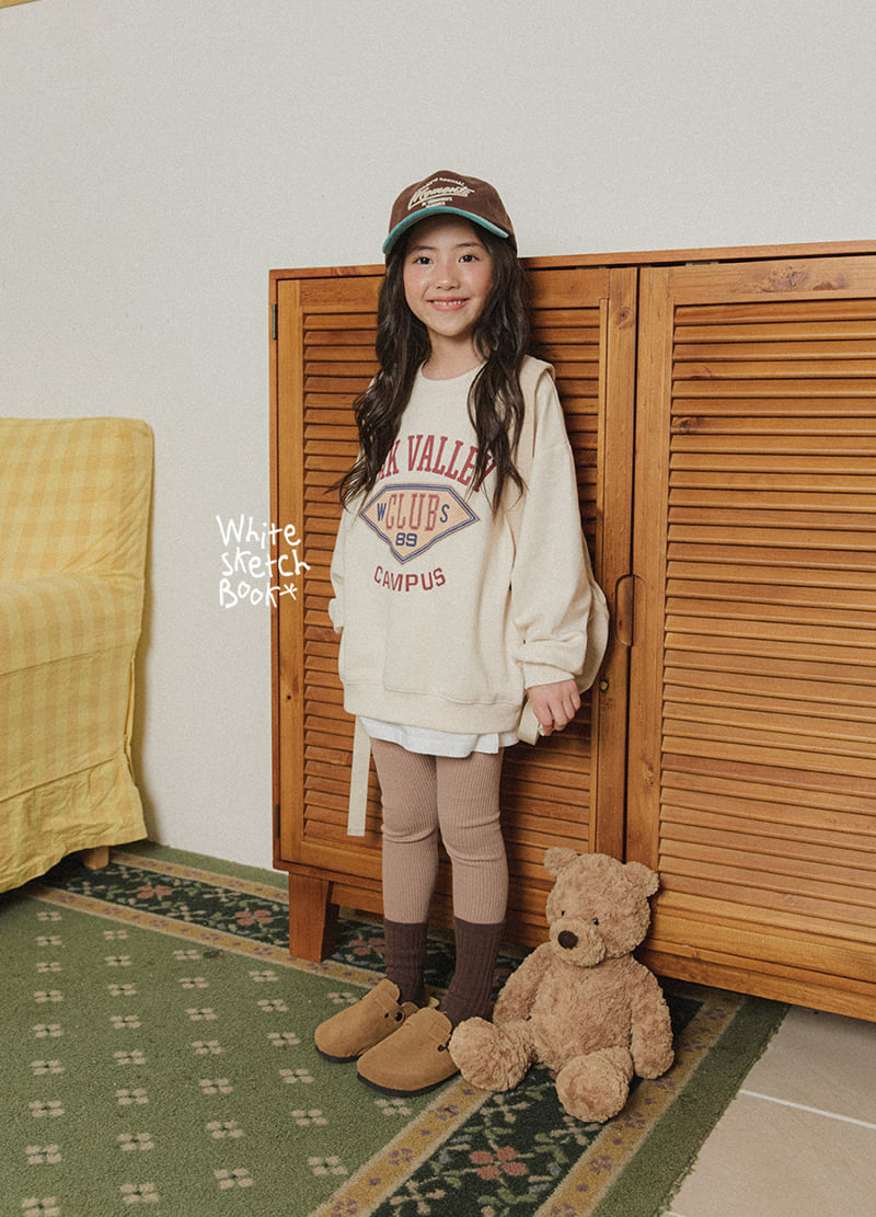 Whitesketchbook - Korean Children Fashion - #kidsstore - Campus Sweatshirts - 8