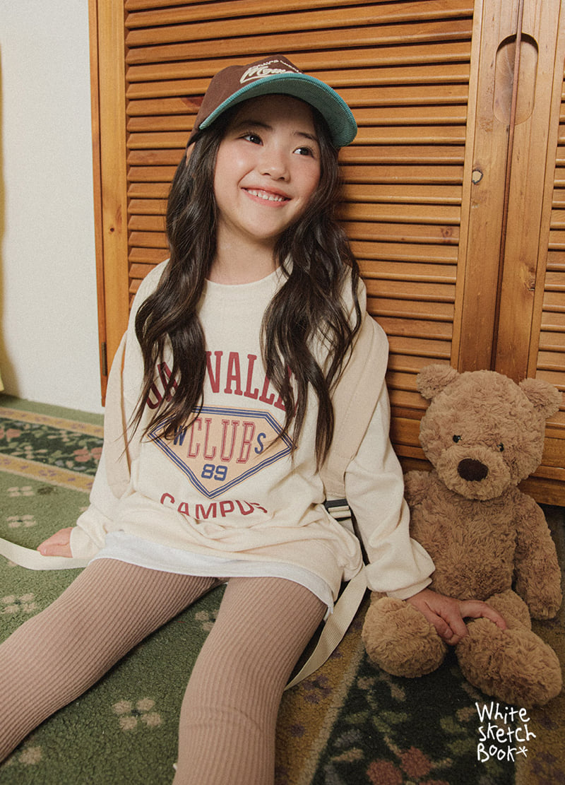 Whitesketchbook - Korean Children Fashion - #kidzfashiontrend - Campus Sweatshirts - 9