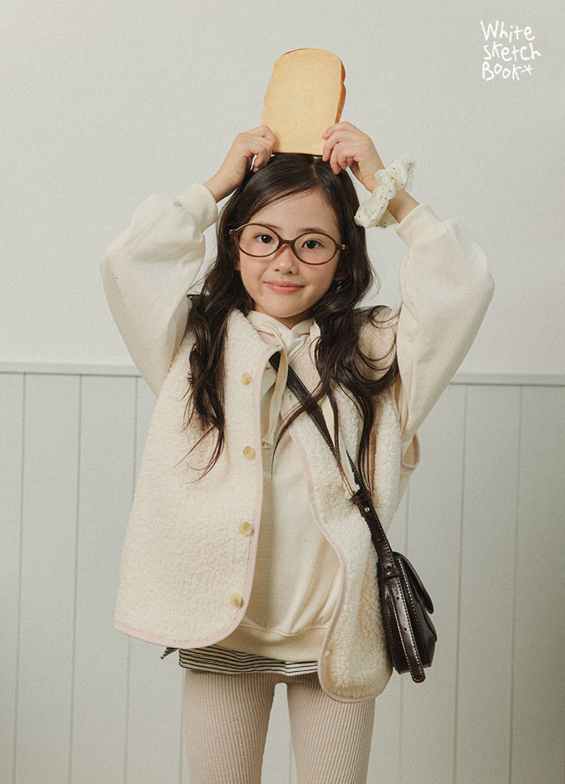 Whitesketchbook - Korean Children Fashion - #kidzfashiontrend - Layered Short Sleeved Tee - 8