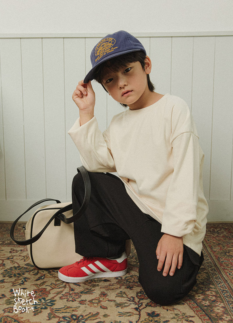Whitesketchbook - Korean Children Fashion - #littlefashionista - Soft Fleece Tee - 8