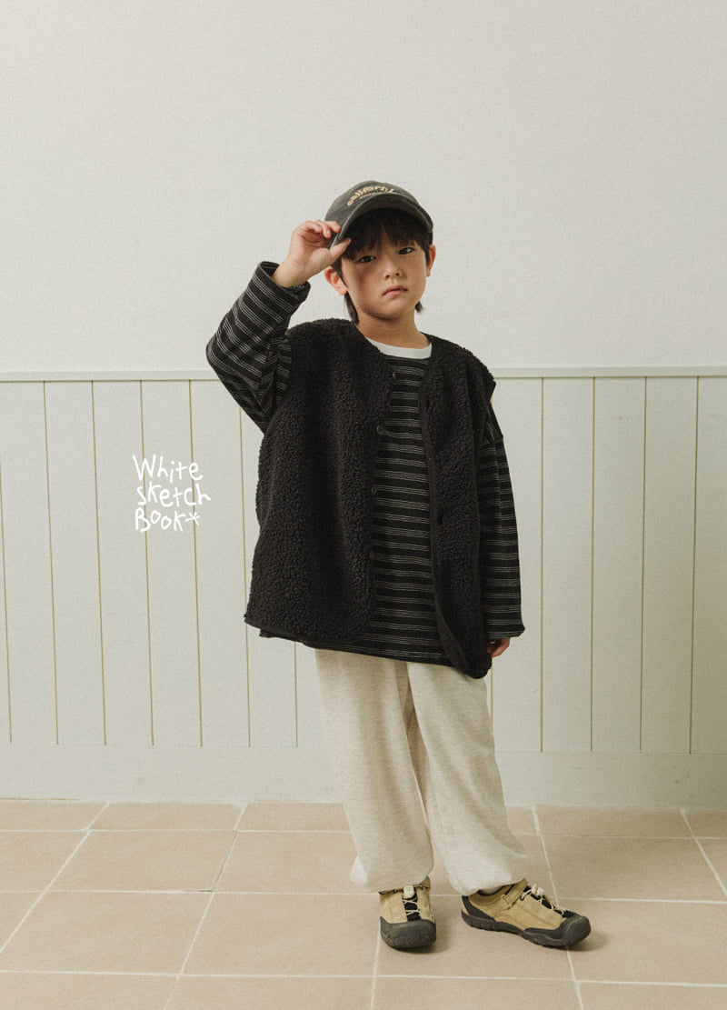 Whitesketchbook - Korean Children Fashion - #littlefashionista - Rainbow Jogger Pants - 5