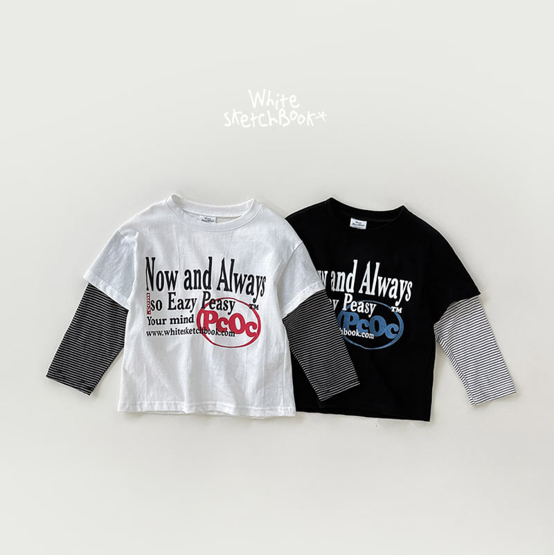 Whitesketchbook - Korean Children Fashion - #littlefashionista - Easy Layered Tee