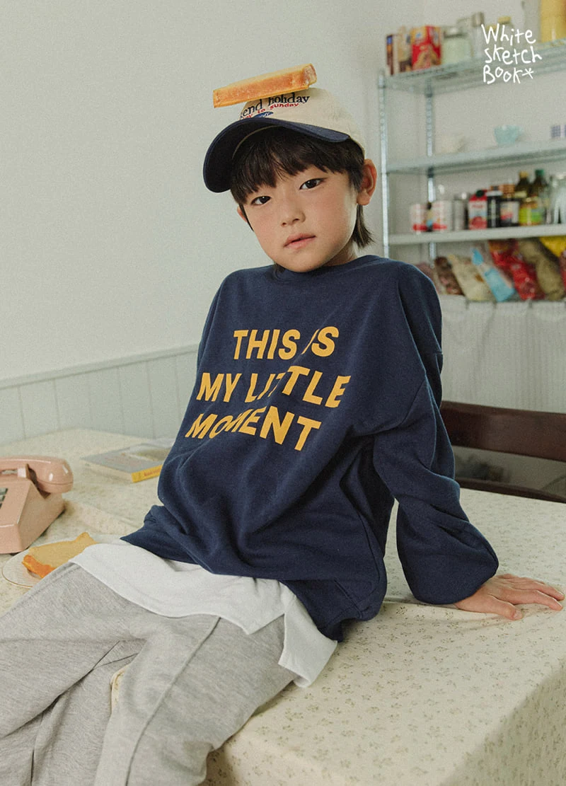 Whitesketchbook - Korean Children Fashion - #magicofchildhood - Moment Sweatshirts - 3