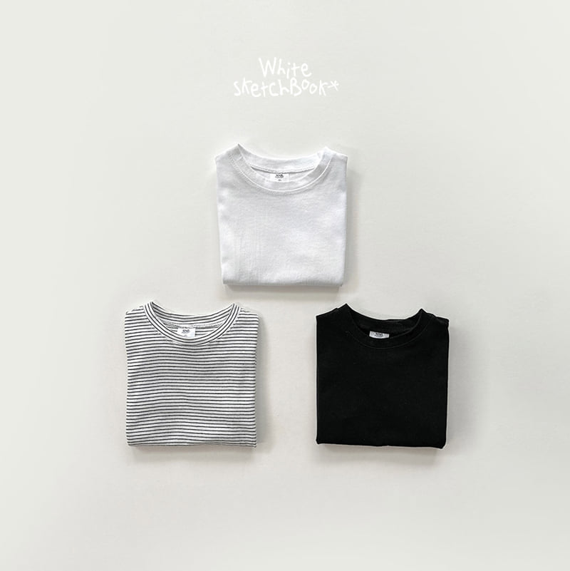 Whitesketchbook - Korean Children Fashion - #magicofchildhood - Layered Short Sleeved Tee - 11