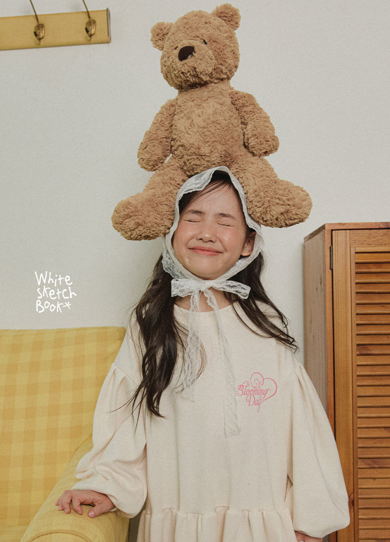 Whitesketchbook - Korean Children Fashion - #minifashionista - Blooming Puff One-piece - 5