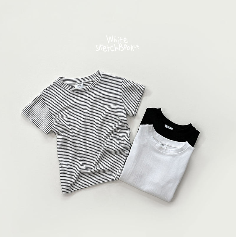 Whitesketchbook - Korean Children Fashion - #minifashionista - Layered Short Sleeved Tee - 12