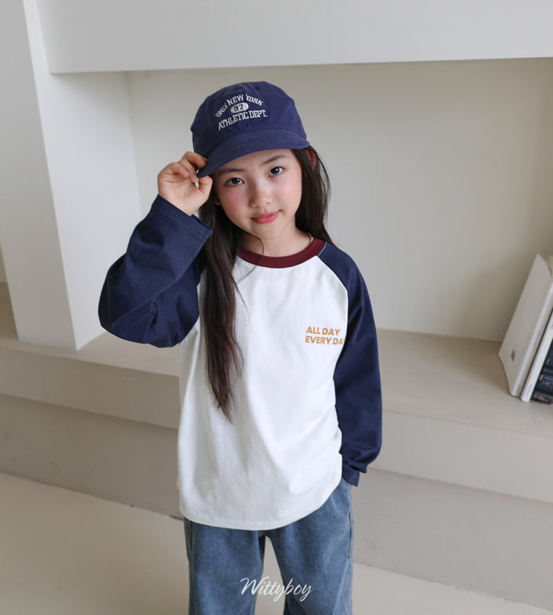 Witty Boy - Korean Children Fashion - #Kfashion4kids - All Day Raglan Tee - 7