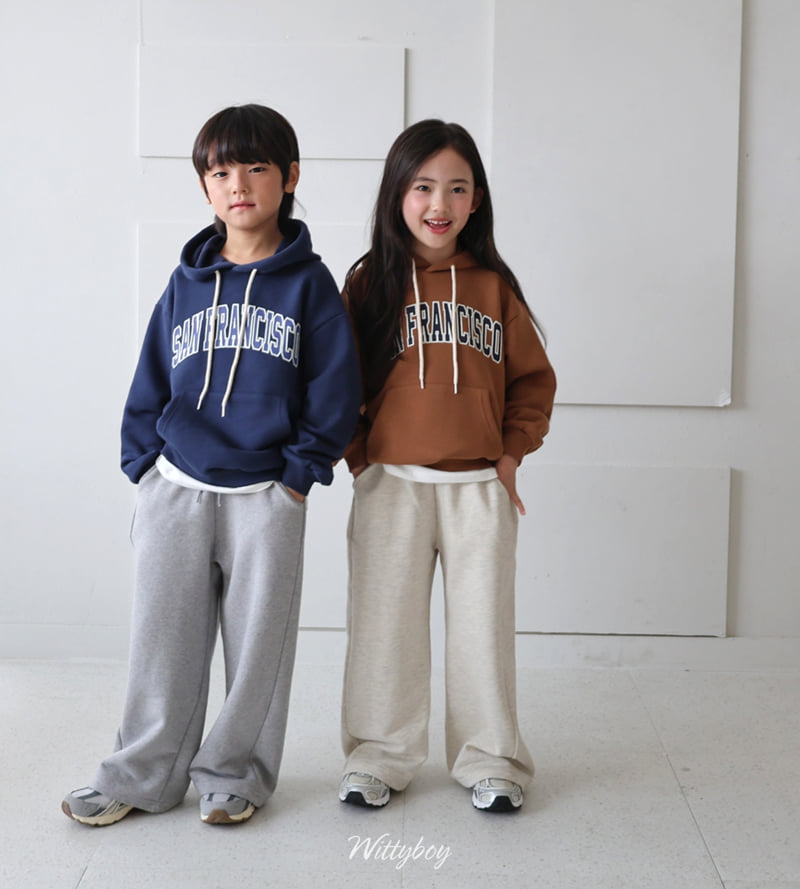 Witty Boy - Korean Children Fashion - #kidzfashiontrend - San Fran Hoodie - 4