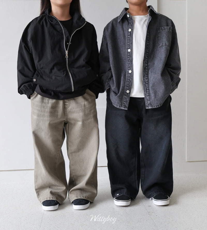 Witty Boy - Korean Children Fashion - #Kfashion4kids - Highteen Pigment Pants - 3