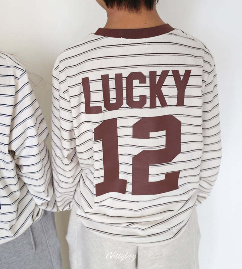 Witty Boy - Korean Children Fashion - #Kfashion4kids - Lucky Stripe Tee - 10