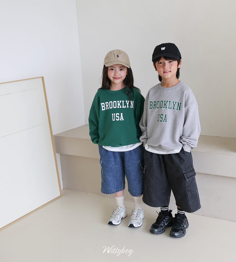 Witty Boy - Korean Children Fashion - #Kfashion4kids - Brooklyn Sweatshirt - 6