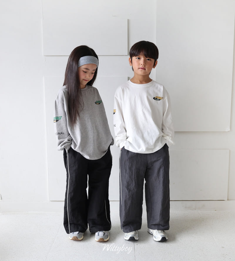 Witty Boy - Korean Children Fashion - #kidzfashiontrend - Active Woven Pants - 4