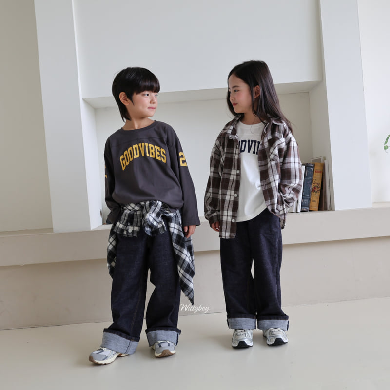 Witty Boy - Korean Children Fashion - #Kfashion4kids - Hip Selvedge Denim Pants - 9