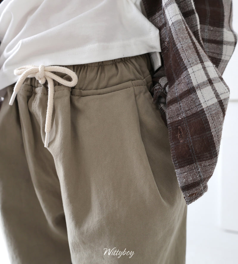 Witty Boy - Korean Children Fashion - #Kfashion4kids - Milky Washed Pants - 8