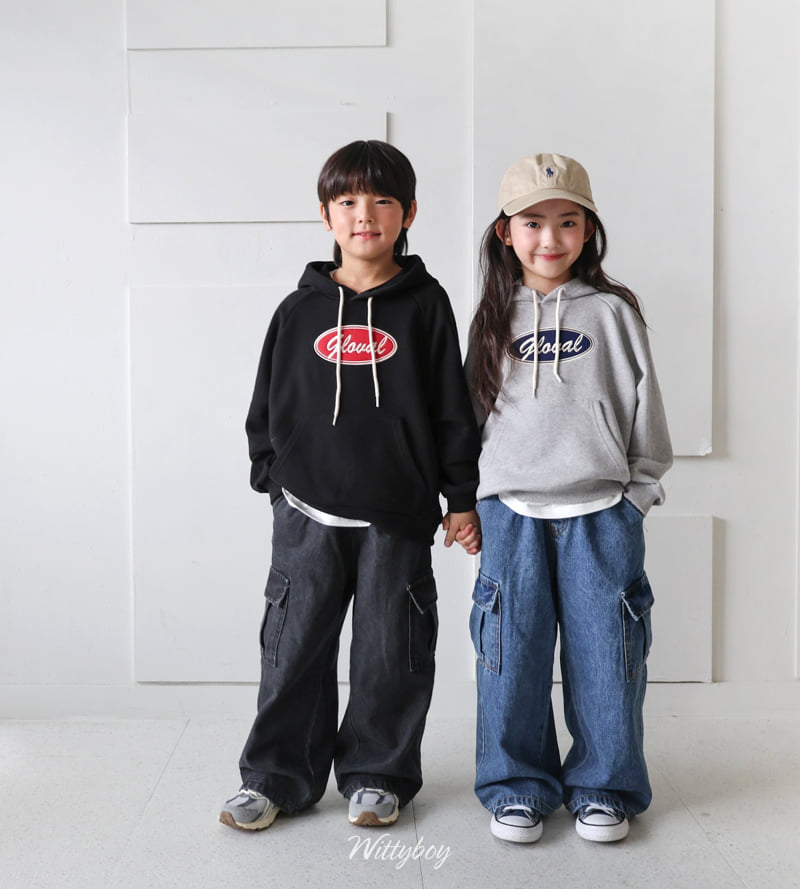 Witty Boy - Korean Children Fashion - #Kfashion4kids - Wannabe Cargo Denim Pants - 3