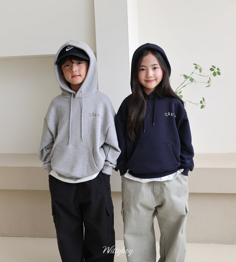 Witty Boy - Korean Children Fashion - #Kfashion4kids - Cre-Aide Hoodie - 2