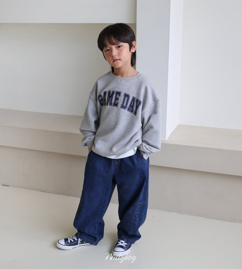 Witty Boy - Korean Children Fashion - #childofig - Game Day Sweatshirt - 9
