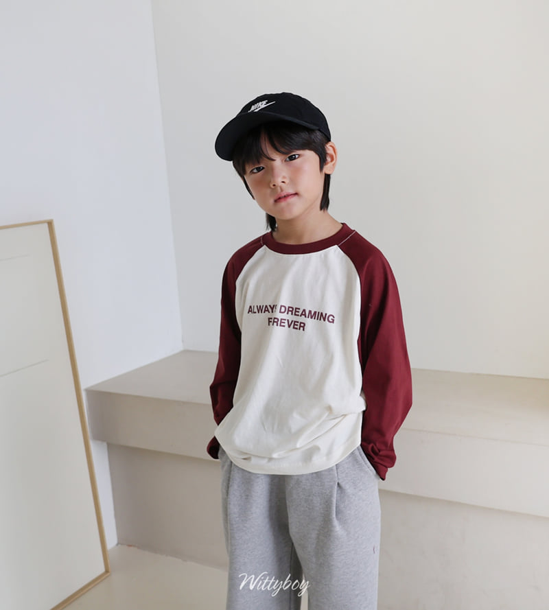 Witty Boy - Korean Children Fashion - #childofig - Dreaming Raglan Tee - 3